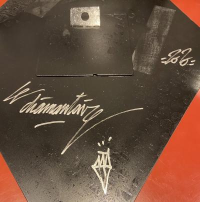 Le Diamantaire - Jade - Peinture sur miroir 2
