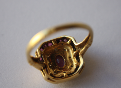 Bague rubis 2