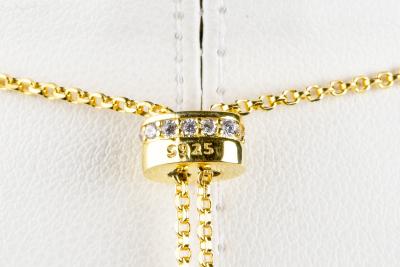 Collier et pendentif palmier en argent 925 2