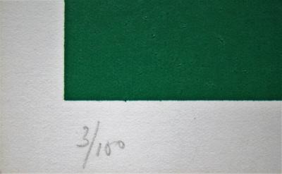Jo DELAHAUT - Composition abstraite, 1968 - Sérigraphie signée et numérotée 2