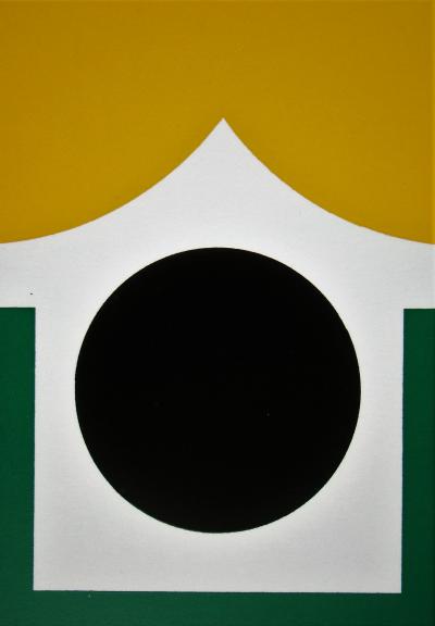 Jo DELAHAUT - Composition abstraite, 1968 - Sérigraphie signée et numérotée 2