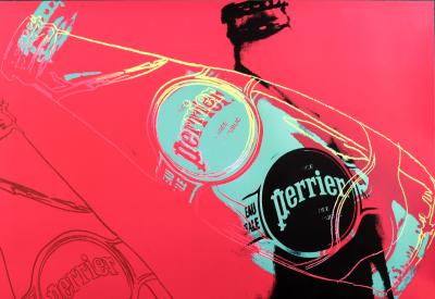 Andy WARHOL (d'après) - Perrier Pink, 1983 - Lithographie Offset 2