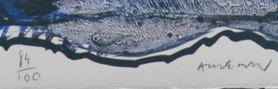 Pierre ALECHINSKY - Worldly Flying Object, 1977 - Original lithograph (Hand-signed & numbered!) 2