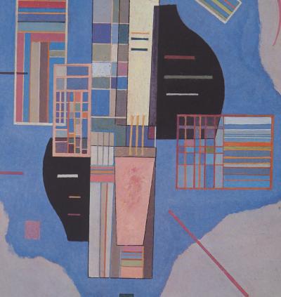 Vassily Kandinsky - Guitare surréaliste - Héliogravure en couleurs, Signée 2