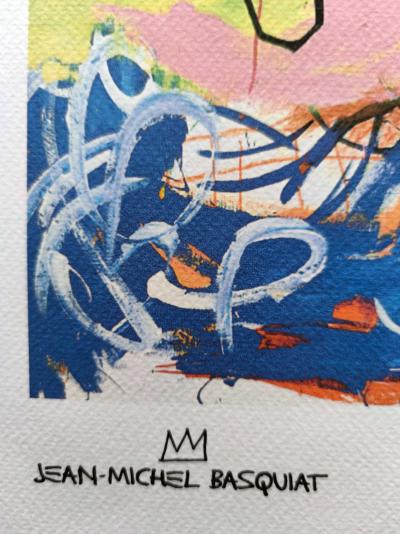 Jean-Michel Basquiat (d’après) - Fisherman - Offset 2