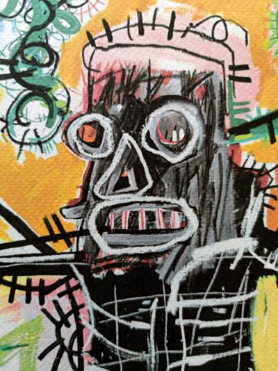 Jean-Michel Basquiat (d’après) - Fisherman - Offset 2