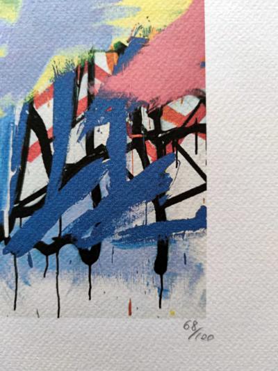 Jean-Michel Basquiat (d’après) - Fisherman - Offset 2