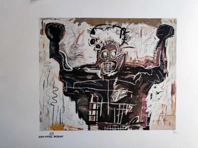 Jean-Michel Basquiat (d’après) - Boxer - Offset 2
