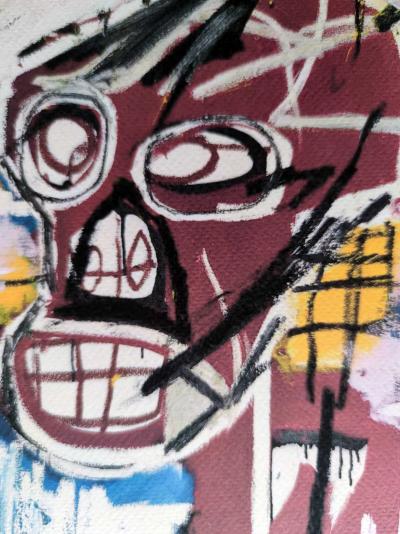Jean-Michel Basquiat (d’après) - Red Skull - Offset 2