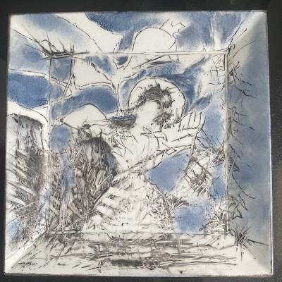 Francoise Deyrieux - Plat en céramique 2