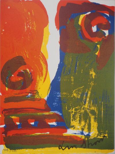 Bengt Lindström - Portrait de l’ancêtre - Lithographie originale, signée 2