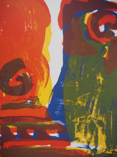 Bengt Lindström - Portrait de l’ancêtre - Lithographie originale, signée 2