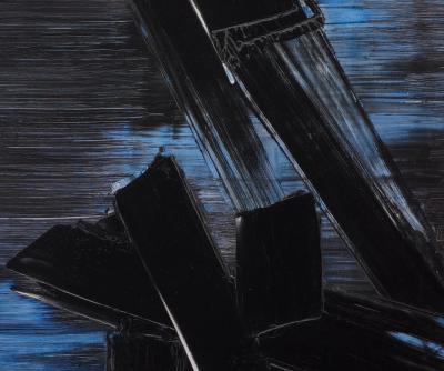 Pierre Soulages - Peinture 24 août 1958, 2022 - Affiche originale 2