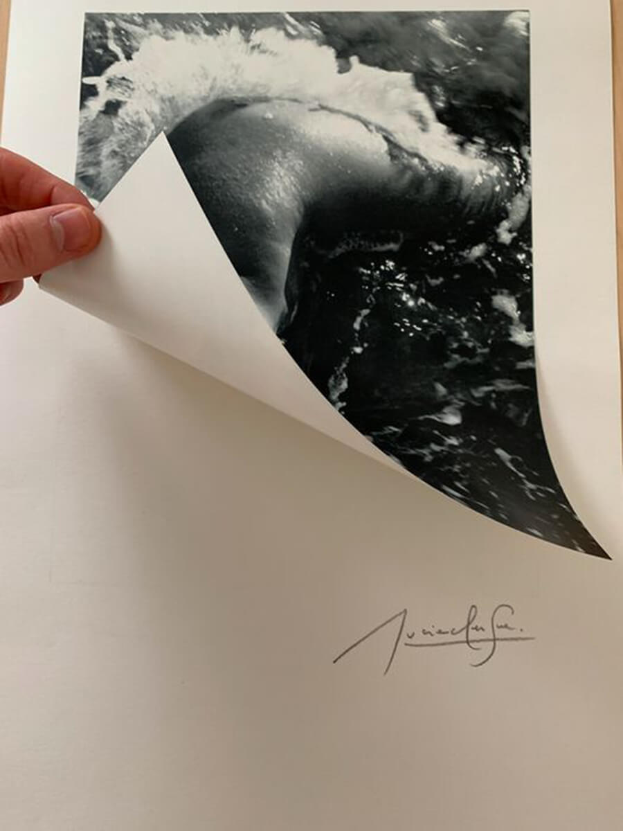 Lucien Clergue Née de la vague, 1968 Héliogravure Photographie Plazzart