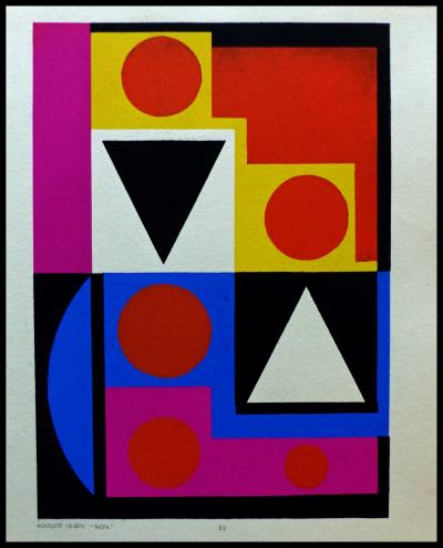Auguste HERBIN   - Composition 