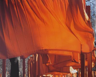 Christo et Jeanne-Claude - The Gates : Central Park New York city, 2005 - Affiche originale d’époque 2