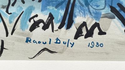 Raoul DUFY - Nu allongé - Lithographie signée dans la planche 2