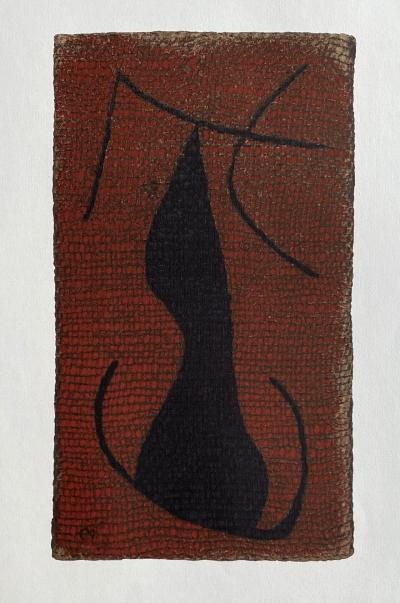 Joan Miro - Femme surréaliste I - Lithographie signée dans la planche 2