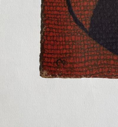 Joan Miro - Femme surréaliste I - Lithographie signée dans la planche 2