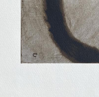Joan Miro - Femme assise II - Lithographie signée dans la planche 2