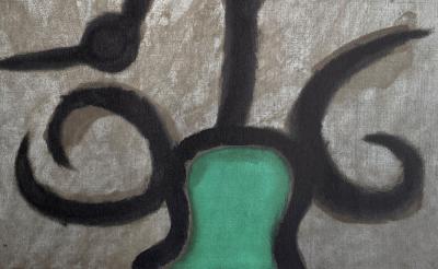 Joan Miro - Femme assise III - Lithographie signée dans la planche 2
