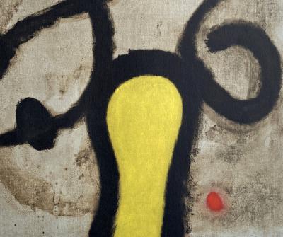 Joan Miro - Femme assise IV - Lithographie signée dans la planche 2