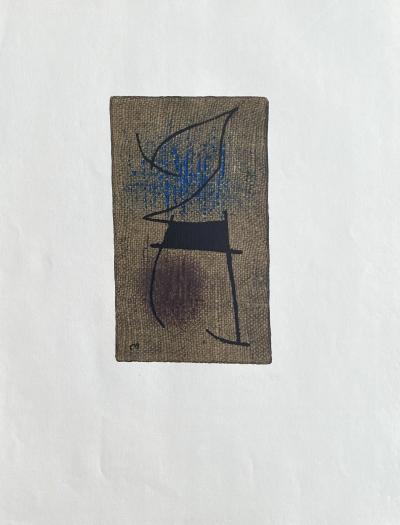 Joan Miro - Femme surréaliste IV - Lithographie signée dans la planche 2