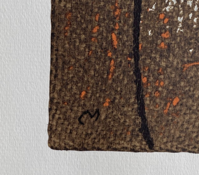 Joan Miro - Femme surréaliste - Lithographie signée dans la planche 2