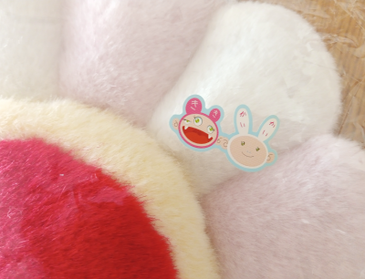 Takashi Murakami - Flower Cushion Pink - Peluche 2