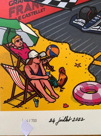 Richard Orlinski - Formula One, 2022 - Lithographie signée et numérotée 2