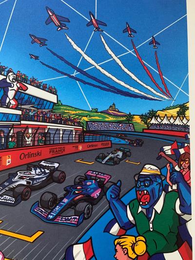Richard Orlinski - Formula One, 2022 - Lithographie signée et numérotée 2