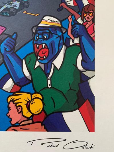 Richard Orlinski - Formula One, 2022 - Lithographie signée et numérotée 2