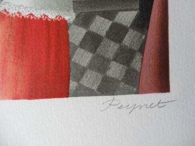 Raymond PEYNET - Gourmandise, délicieux péché - Lithographie originale signée au crayon et numérotée 2