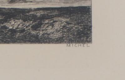 Georges Michel (d'après) Etang - Gravure d'après peinture 2