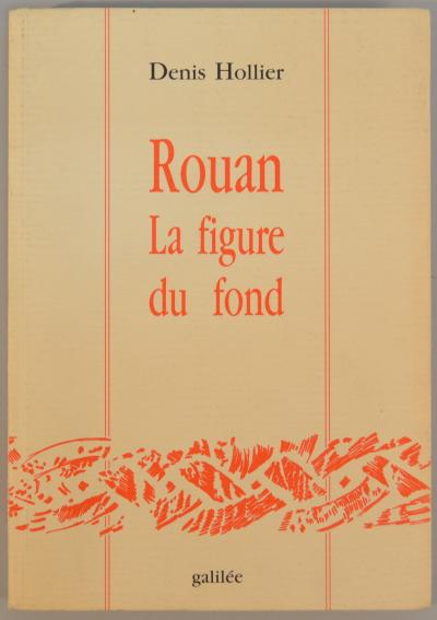 François Rouan - La figure du fond  dessin au Crayon page de garde 2