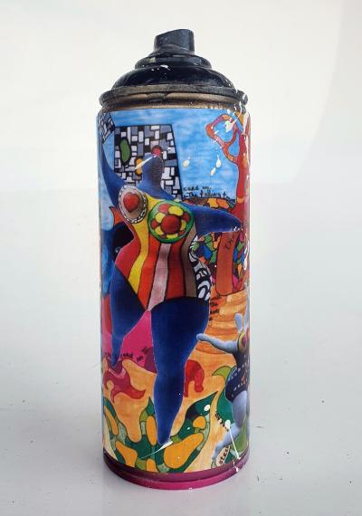 SPACO - Bombe d'après niki de st phalle , 2022  - Sculpture 2