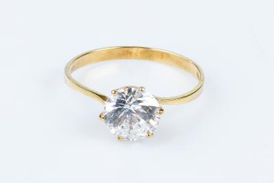 Bague en or jaune 18 carats 2