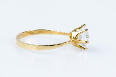 Bague en or jaune 18 carats 2