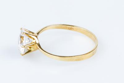 Bague en or jaune 18 carats 2