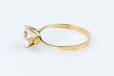 Bague en or jaune 18 carats 2