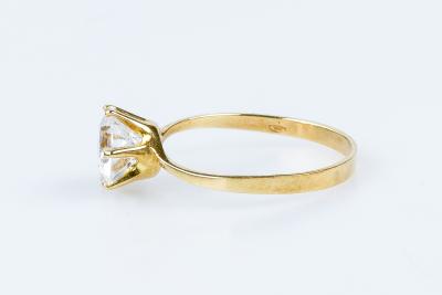 Bague en or jaune 18 carats 2
