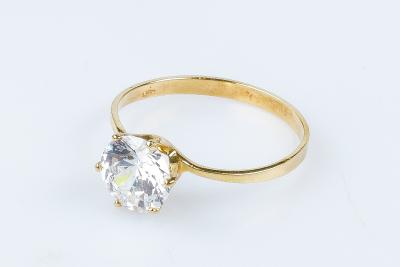 Bague en or jaune 18 carats 2