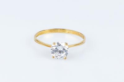Bague en or jaune 18 carats 2
