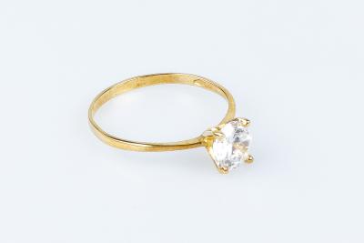 Bague en or jaune 18 carats 2