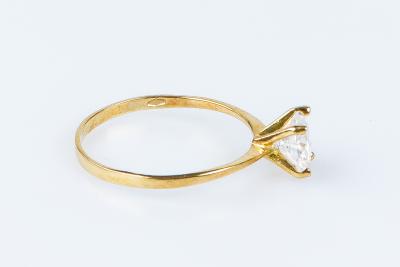 Bague en or jaune 18 carats 2