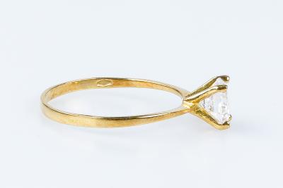 Bague en or jaune 18 carats 2