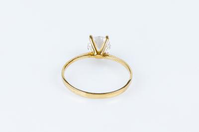 Bague en or jaune 18 carats 2