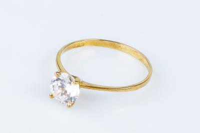Bague en or jaune 18 carats 2