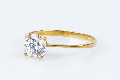 Bague en or jaune 18 carats 2