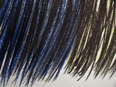 Hans HARTUNG (d’après) - Pastel P.1960-116, 1961 - Lithographie offset signée 2